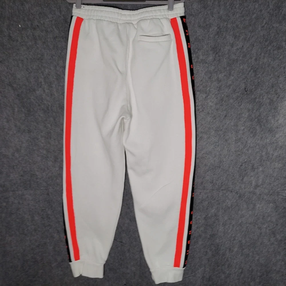 Nike Air Jordan Gradient Fleece Pants L Side Stripe Logo Drawstring Pockets